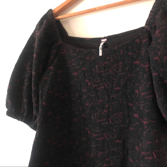 Free People Sunset Puff Sleeve Mini Dress - Picture 10 of 11